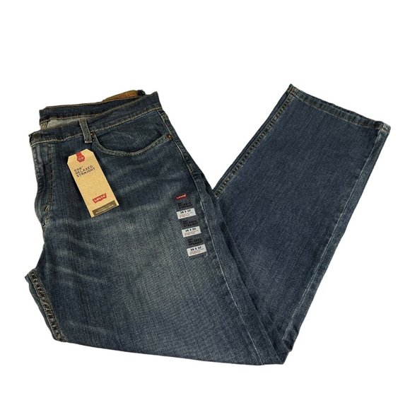 Levi's 559 Original Relaxed Straight Fit Blue Jeans Men's Sizes 32x32 - 42x32